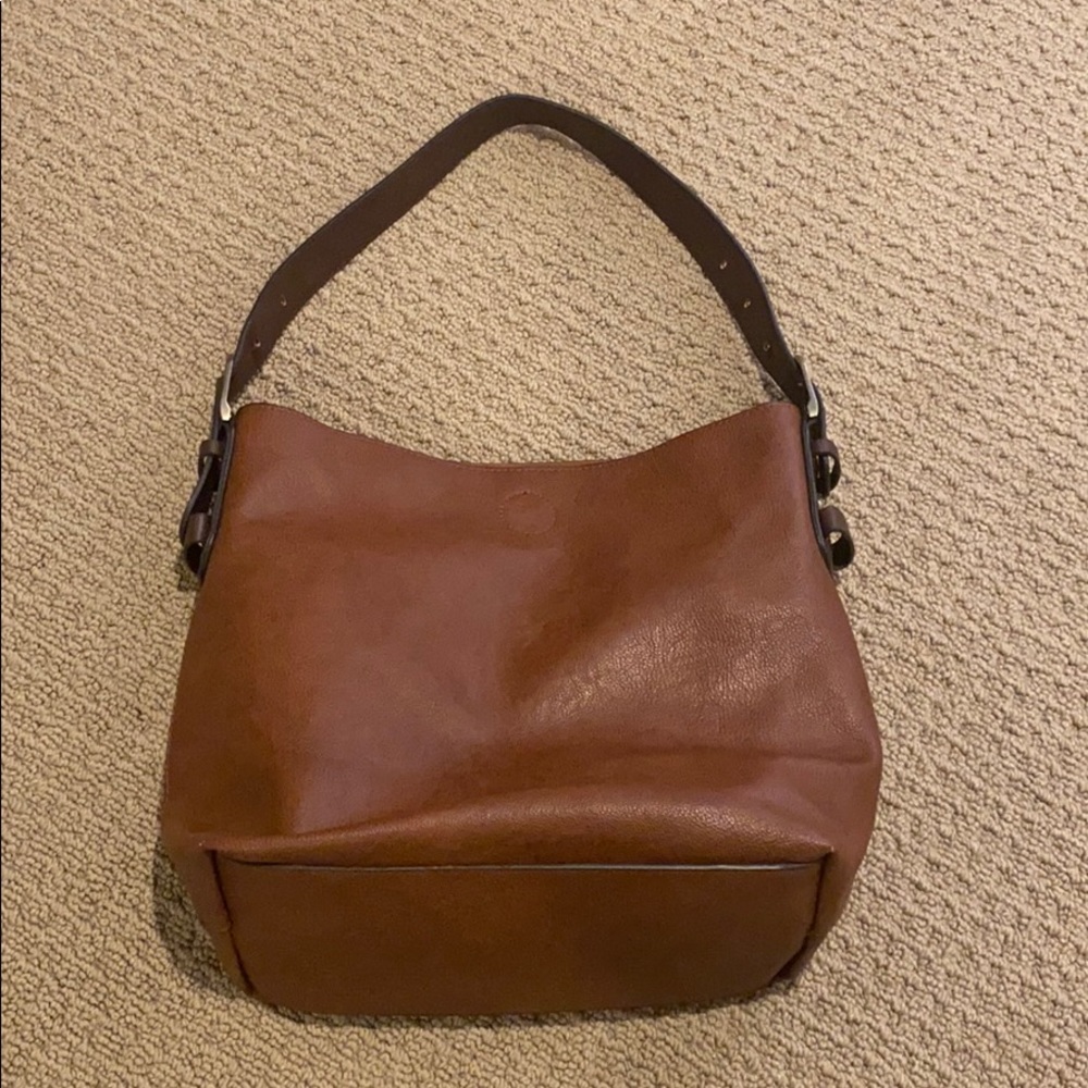 NEW Joy Susan 2-in-1 Leather Suede Purse